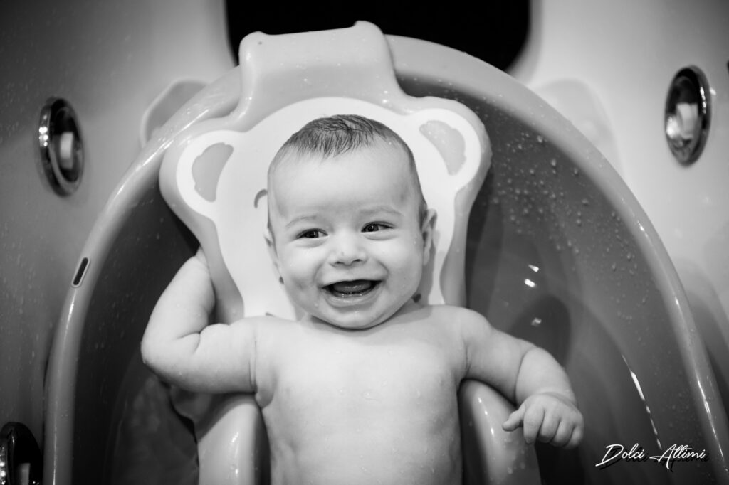 fotografo battesimo del piccolo Eithan